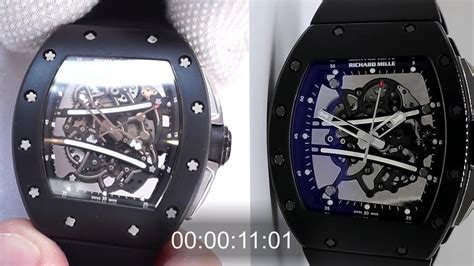 how to tell if a richard mille is fake|richard mille watch knock off.